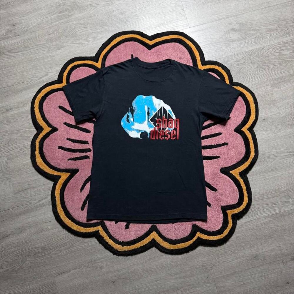 Vintage 90’s Shaquille O’Neal Shaq Diesel Album Promo T-shirt Size S/M